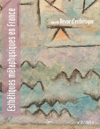 Image de Nouvelle revue d'esthétique, n°31