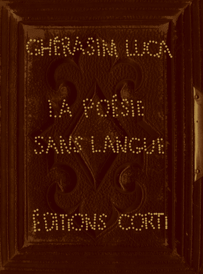 Picture of La poésie sans langue