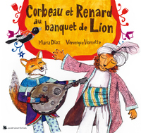 Image de Corbeau et Renard au banquet de Lion