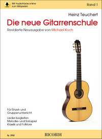 Image de HEINZ TEUCHERT : DIE NEUE GITARRENSCHULE BAND 1 - GUITARE - RECUEIL + ENREGISTREMENT(S) EN LIGNE