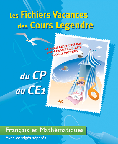 Picture of Fichiers vacances des cours Legendre Français et maths du CP au CE