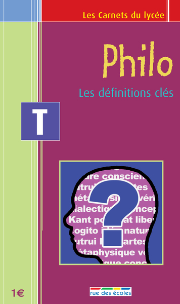 Picture of Philo Définitions - Carnet terminale