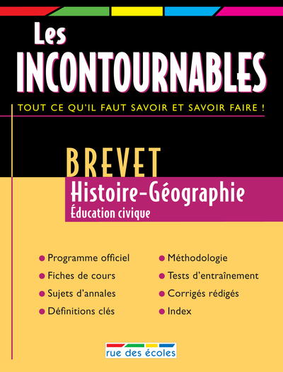 Image de Brevet 2009 : Histoire/Géographie/Education civique