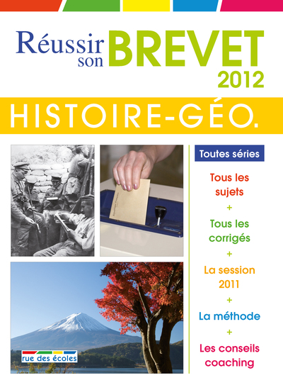 Image de Réussir son brevet 2012 Histoire-Géographie-Education civique