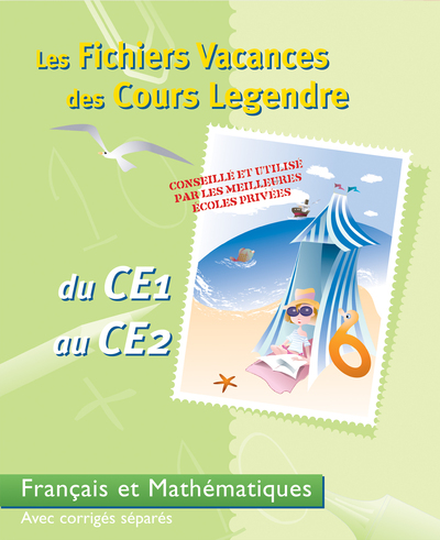 Picture of Fichiers vacances des cours Legendre Français et math CE1/CE2