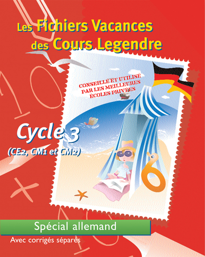 Picture of Fichiers vacances spécial allemand des cours Legendre (cycle 3)