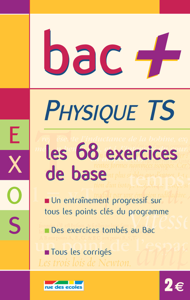 Picture of Bac+ TS physique exercices