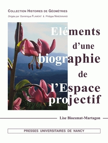 Image de Éléments d'une biographie de l'espace projectif
