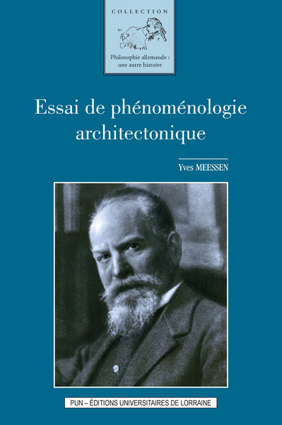 Picture of Essai de phénoménologie architectonique