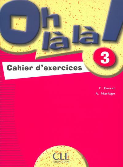 Image de Oh la la 3 cahier d'exercices