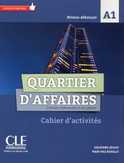 Image de Quartier d'affaires FLE niveau A1 exercices + Livret