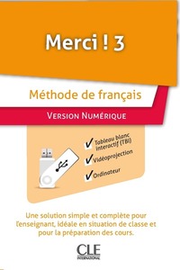 Picture of Merci ! FLE Niveau 3 - Manuel numérique pour TBI sur clé USB
