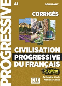Image de Civilisation progressive du français débutant corrigés A1 3ème édition avec 450 activités