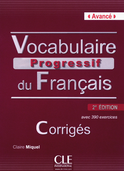Image de Vocabulaire progressif du francais avance 2ed corriges + cd