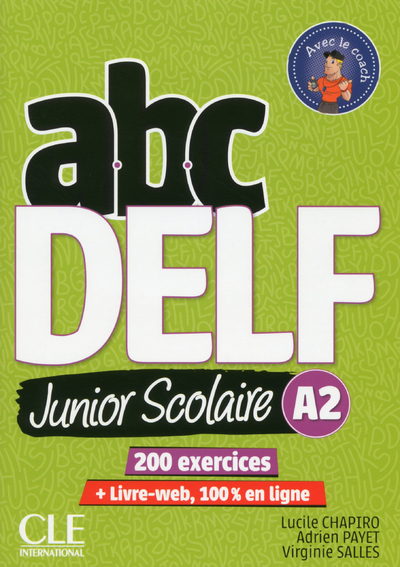 Image de ABC Delf Junior scolaire - niveau A2 + DVD + Livre-Web NC