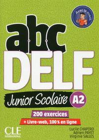Image de ABC Delf Junior scolaire - niveau A2 + DVD + Livre-Web NC