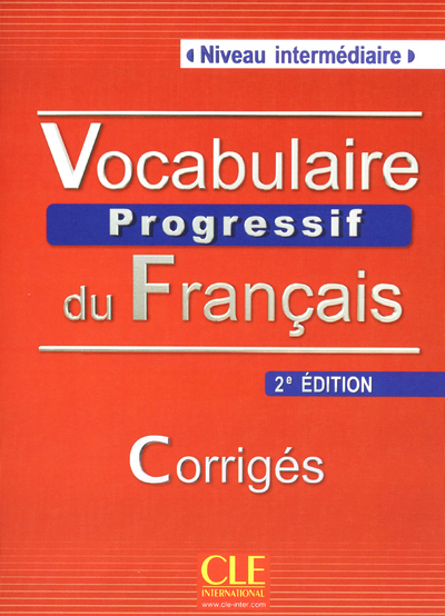 Picture of Corriges vocabulaire progressif du francais intermediaire nouvelle edition