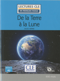 Image de LCF niveau A2 De la terre à la lune + CD audio