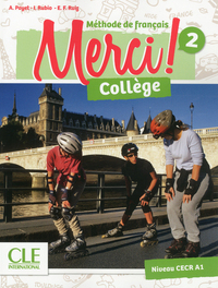 Image de Merci Collège 2 élève + exercices + DVD CLE