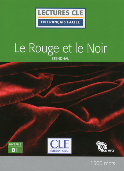 Image de Le rouge et le noir Lecture FLE niveau B1 + CD audio