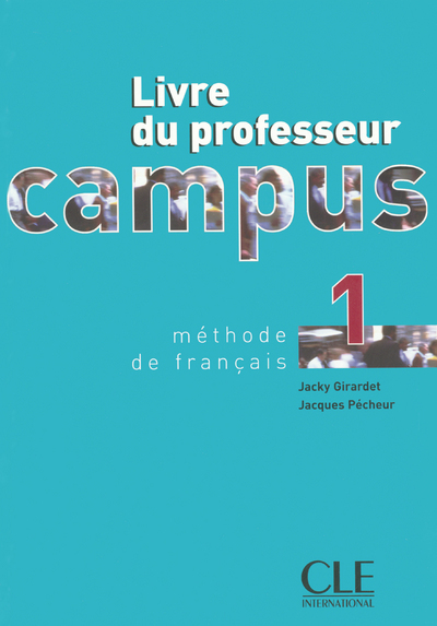 Image de Campus niv 1 livre du professeur 2005 de francais