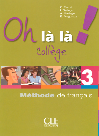 Image de Oh la la 3 eleve + exercices version college