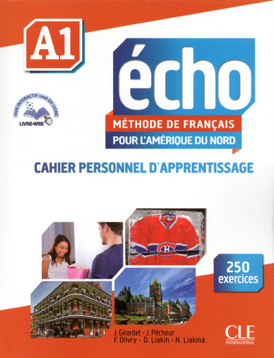Image de Echoa1 de francais pour l'amerique du nord cahier d'apprentissage + cda - canada