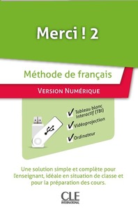 Picture of Merci FLE Niveau 2 Manuel numérique pour TBI sur Clé USB