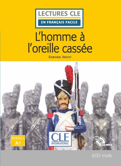 Image de L'homme à l'oreille cassée niveau A1 + CD 2è éd.