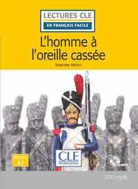 Image de L'homme à l'oreille cassée niveau A1 + CD 2è éd.