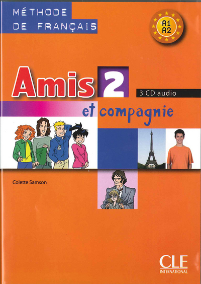 Picture of 3 cd collectifs amis et compagnie2 a1 a2 de francais