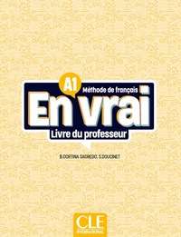 Image de En vrai livre du professeur niveau A1