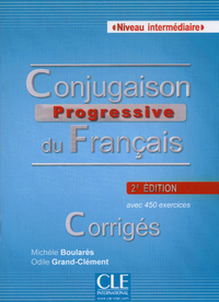 Picture of Corriges conjugaison progressive du francais intermediaire 2ed