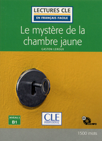 Image de Le Mystère de la chambre jaune - Lecture niveau B1 + cd 2ed