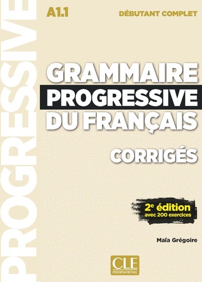 Picture of Corrigés grammaire progressive niveau débutant complet NC