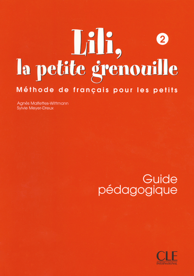 Image de Lili la petite grenouille 2 guide pedagogique de francais pour les petits