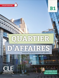 Image de quartier d'affaires b1 livre de l'eleve + dvd rom