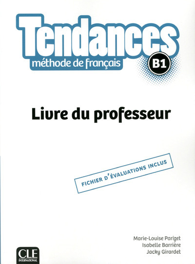 Image de Tendances FLE niveau B1 livre du professeur