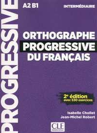Image de Orthographe progressive du francais intermédiaire + CD nouvelle couverture