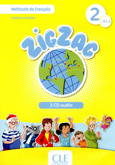 Picture of Zigzag2 3 cd audio collectifde francais