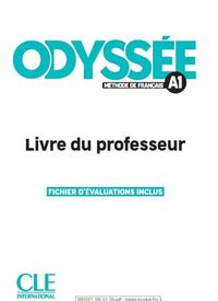 Image de Odyssée livre du professeur niveau A1