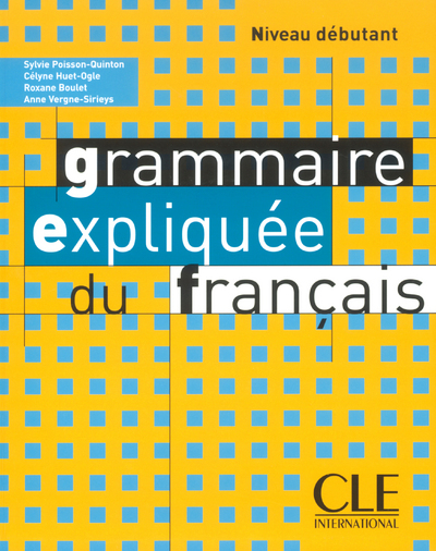 Image de Grammaire expliquee du francaisdebutant