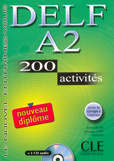 Picture of Nouveau delf a2 livre + cd audio + livret corriges