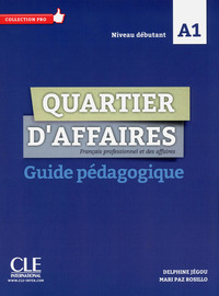 Image de Quartier d'affaires FLE Niveau A1 Guide pédagogique