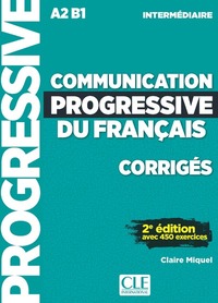 Image de Communication progressive du français A2 B1 intermédiaire - corrigés