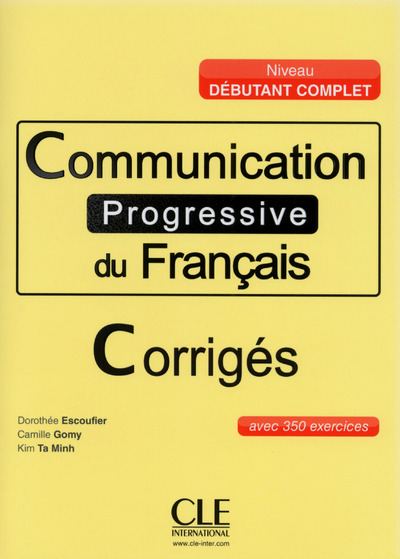 Picture of Communication progressive du francais - corriges - debutant complet