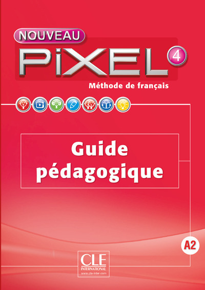 Image de Nouveau Pixel fle niveau 4 guide pédagogique