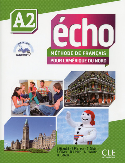 Image de Echo version amerique du nord - a2 + dvd +livre web