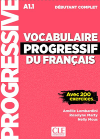 Image de Vocabulaire progressif débutant complet + CD nouvelle couverture