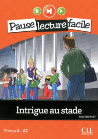 Image de Pause lecture facile Intrigue au stade + CD audio
